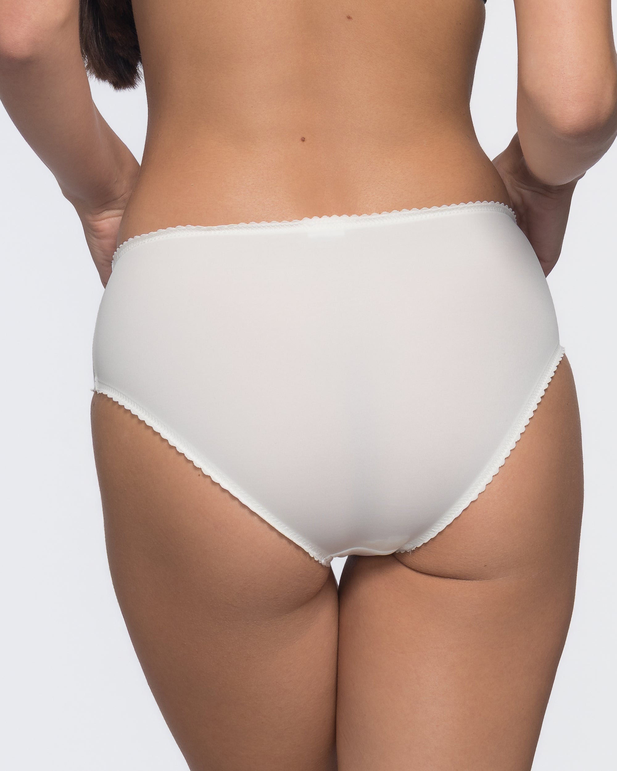 Léa Hipster - Mid-rise everyday luxury - Ivory