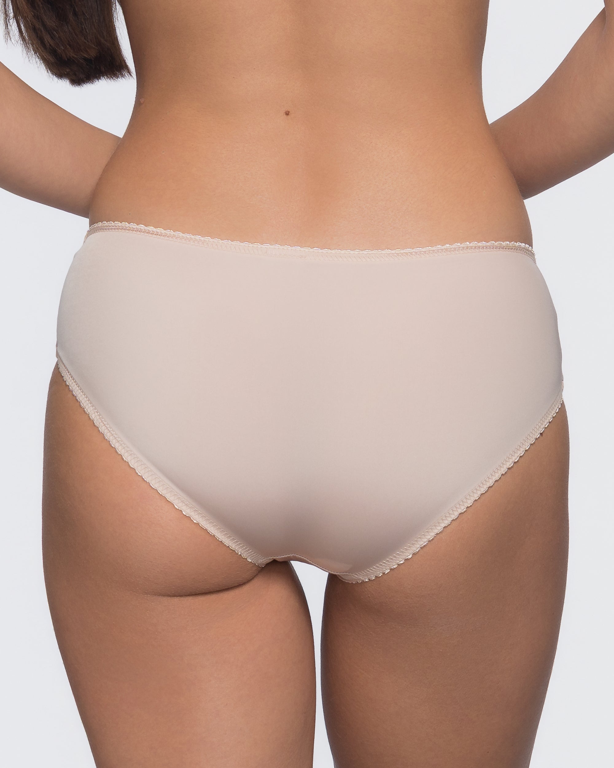 Léa Hipster - Mid-rise everyday luxury - Nude