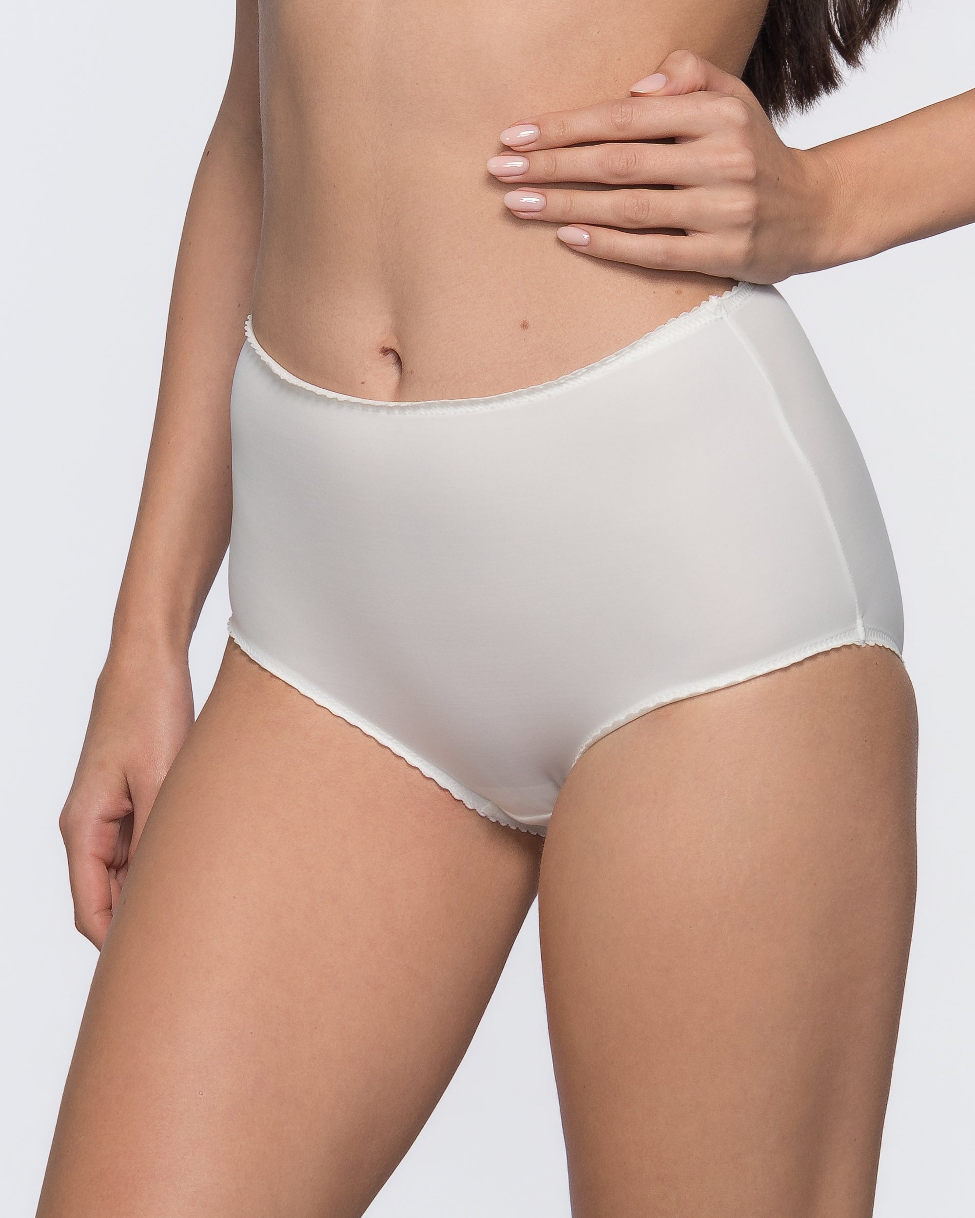 Léa High Waist - Ivory