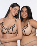 Helen Underwired Full Coverage Bra - Nude