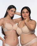 Aveline Seamless T-Shirt Underwired Full Coverage Bra - Nude